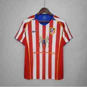Thailande Maillot 1rd Atletico Madrid Retro 2004 2005