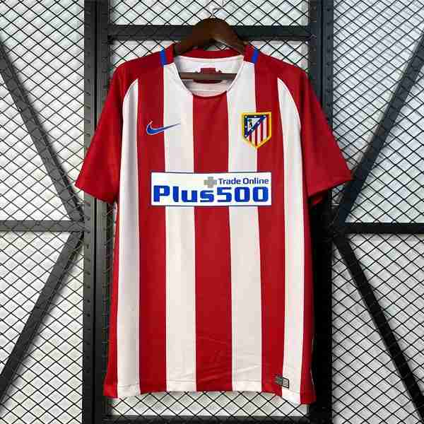 Camiseta Atletico Madrid 1ª Retro 2016-2017 Thailande Maillot 1rd Atletico Madrid Retro 2016 2017