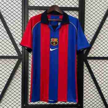 Thailande Maillot 1rd Barcelone Retro 2001 2002