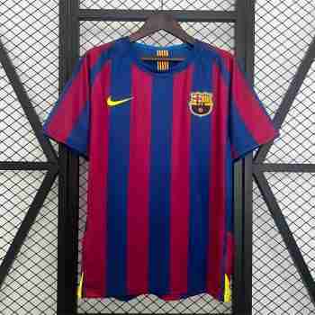 Thailande Maillot 1rd Barcelone Retro 2005 2006