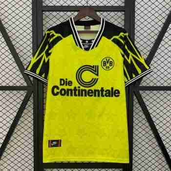 Thailande Maillot 1rd Borussia Dortmund Retro 1994 1995