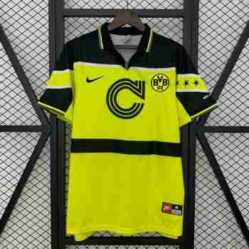 Thailande Maillot 1rd Borussia Dortmund Retro 1996 1997