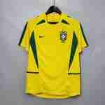 Tailandia Camiseta Brasil 1ª Retro 2002
