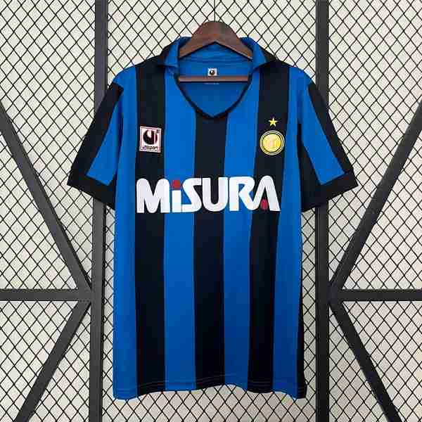 Tailandia Camiseta Inter Milan 1ª Retro 1990 1991 Thailande Maillot 1rd Inter Milan Retro 1990 1991
