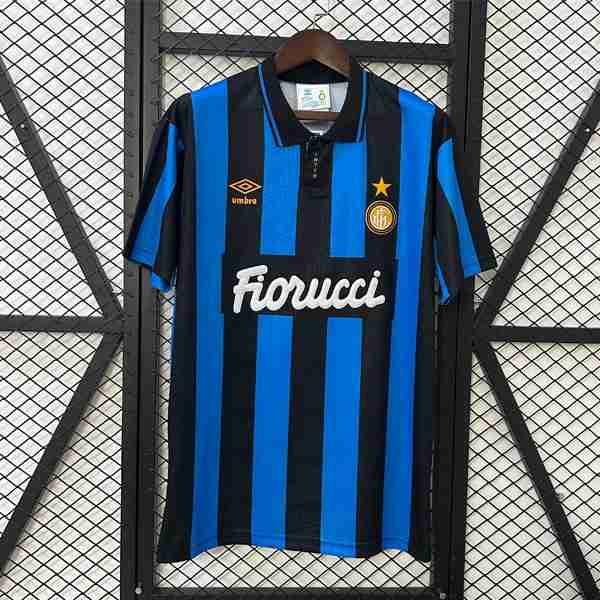 Tailandia Camiseta Inter Milan 1ª Retro 1992-1994 Thailande Maillot 1rd Inter Milan Retro 1992 1994