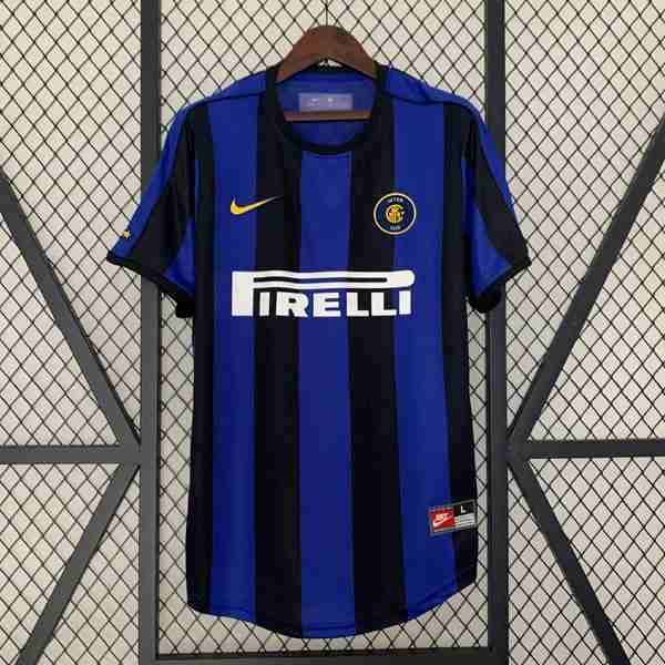 Tailandia Camiseta Inter Milan 1ª Retro 1999 2000 Thailande Maillot 1rd Inter Milan Retro 1999 2000