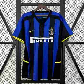 Thailande Maillot 1rd Inter Milan Retro 2002 2003