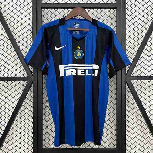 Tailandia Camiseta Inter Milan 1ª Retro 2004-2005 Thailande Maillot 1rd Inter Milan Retro 2004 2005