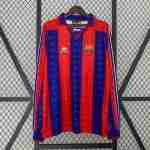 Thailande Maillot 1rd Manches Longues Barcelone Retro 1996 1997