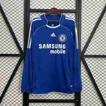 Thailande Maillot 1rd Manches Longues Chelsea Retro 2006 2007