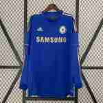 Thailande Maillot 1rd Manches Longues Chelsea Retro 2012 2013