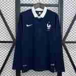 Thailande Maillot 1rd Manches Longues France Retro 2014