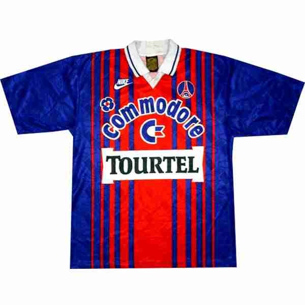 Tailandia Camiseta Paris Saint Germain 1ª Retro 1993 1994 Azul Thailande Maillot 1rd Paris Saint Germain Retro 1993 1994 Bleu