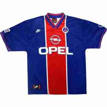 Thailande Maillot 1rd Paris Saint Germain Retro 1995 1996 Bleu