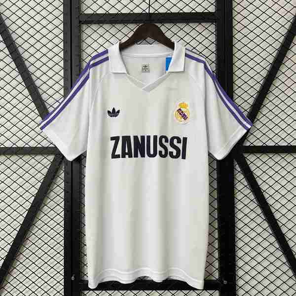 Tailandia Camiseta Real Madrid 1ª Retro 1984-1985 Thailande Maillot 1rd Real Madrid Retro 1984 1985