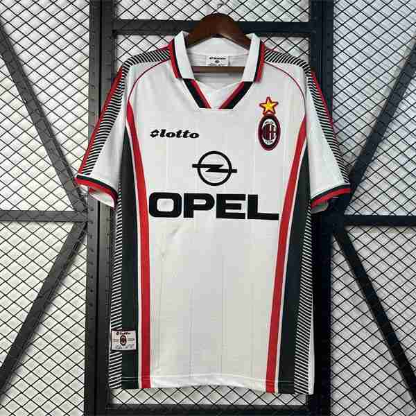 Camiseta AC Milan 2ª Retro 1998-1999 Thailande Maillot 2rd AC Milan Retro 1998 1999