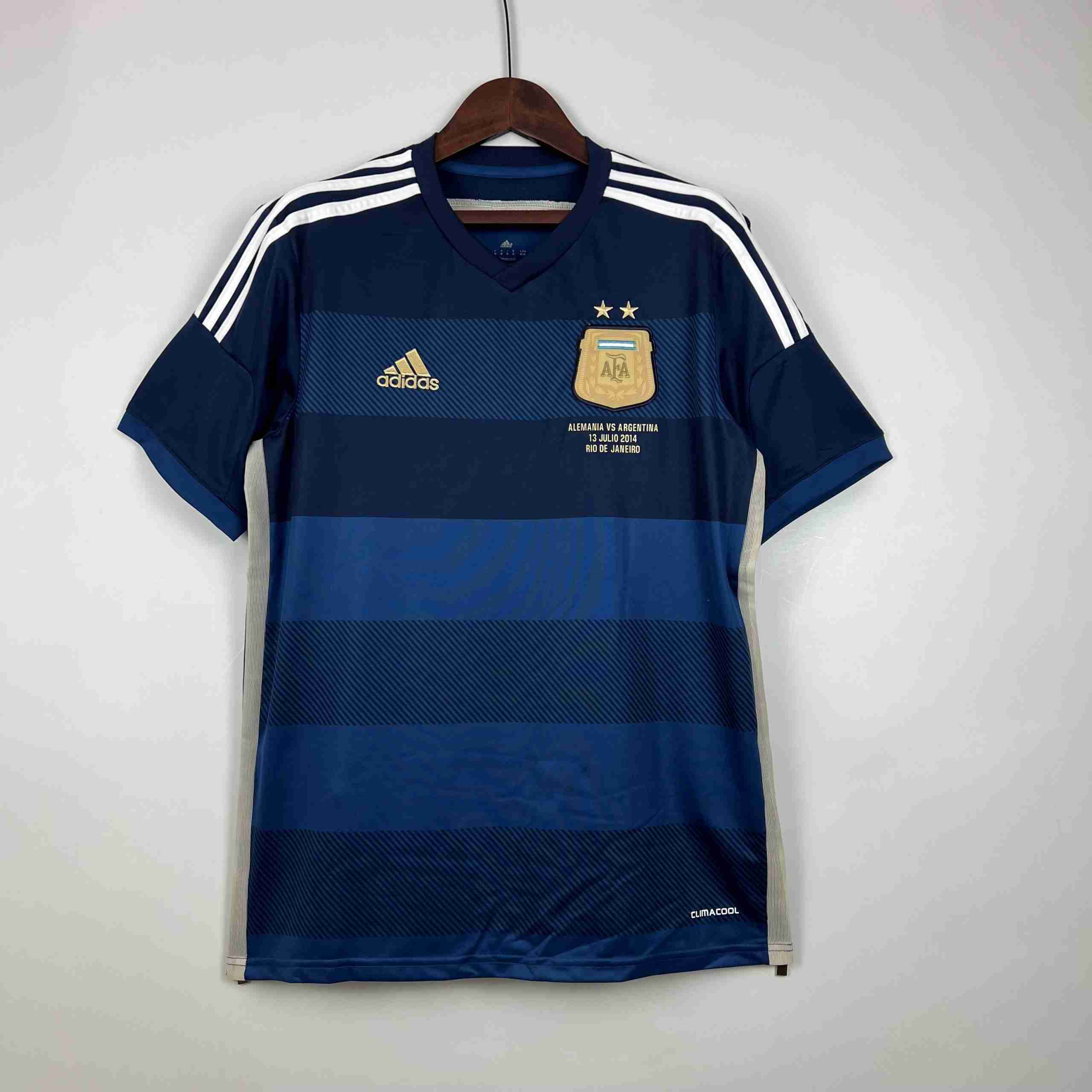 Tailandia Camiseta Argentina 2ª Retro 2014 Thailande Maillot 2rd Argentine Retro 2014