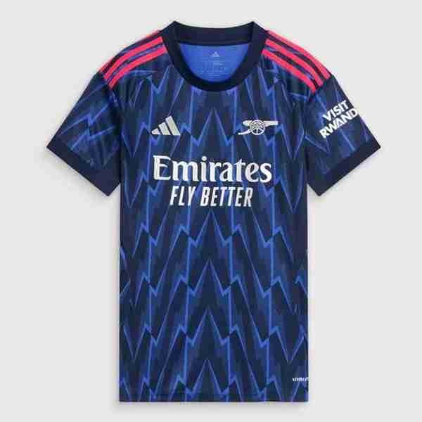 Camiseta Arsenal 2ª Mujer 2025-2026 Thailande Maillot 2rd Arsenal Femme 2025 2026