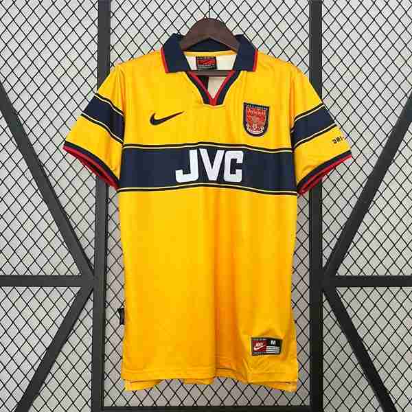 Tailandia Camiseta Arsenal 2ª Retro 1997 1999 Thailande Maillot 2rd Arsenal Retro 1997 1999