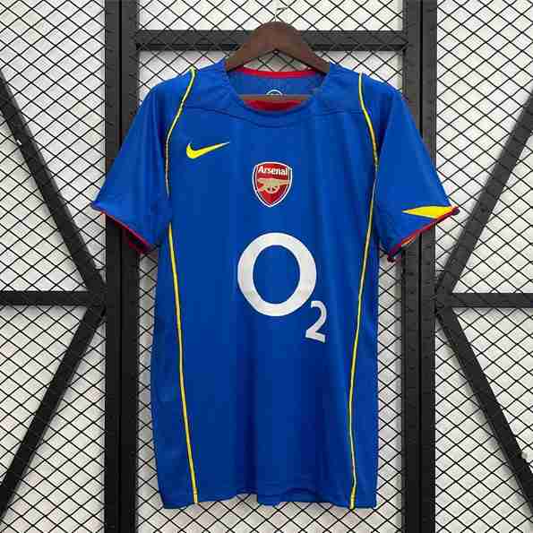 Camiseta Arsenal 2ª Retro 2004-2005 Thailande Maillot 2rd Arsenal Retro 2004 2005