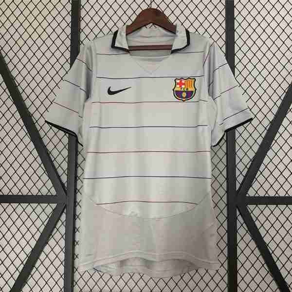 Tailandia Camiseta Barcelona 2ª Retro 2003 2004 Thailande Maillot 2rd Barcelone Retro 2003 2004