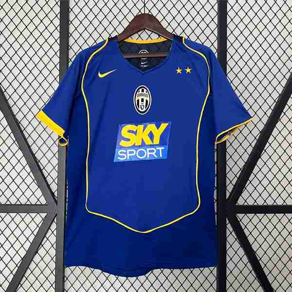Tailandia Camiseta Juventus 2ª Retro 2004 2005 Thailande Maillot 2rd Juventus Retro 2004 2005