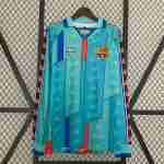 Thailande Maillot 2rd Manches Longues Barcelone Retro 1996 1997