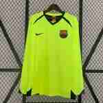 Thailande Maillot 2rd Manches Longues Barcelone Retro 2005 2006