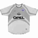 Thailande Maillot 2rd Paris Saint Germain Retro 2001 Gris