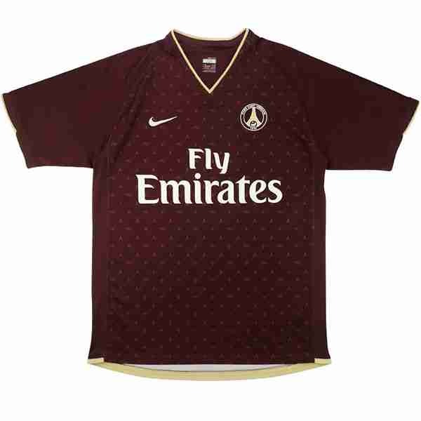 Tailandia Camiseta Paris Saint Germain 2ª Retro 2006 2007 Marron Thailande Maillot 2rd Paris Saint Germain Retro 2006 2007 Marron