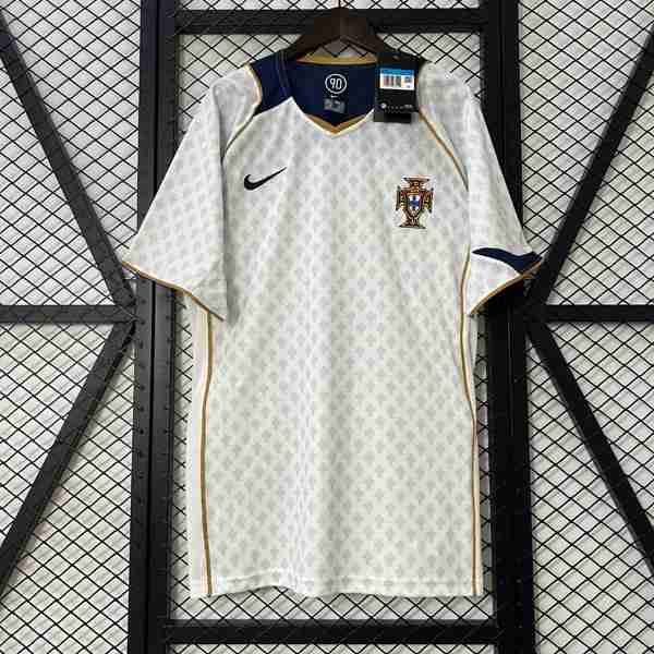 Tailandia Camiseta Portugal 2ª Retro 2004 Thailande Maillot 2rd Portugal Retro 2004