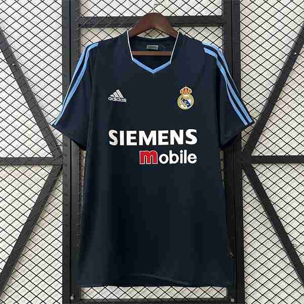 Tailandia Camiseta Real Madrid 2ª Retro 2003-2004 Thailande Maillot 2rd Real Madrid Retro 2003 2004