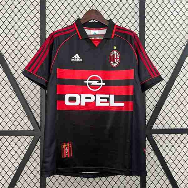 Tailandia Camiseta AC Milan 3ª Retro 1998 1999 Thailande Maillot 3rd AC Milan Retro 1998 1999
