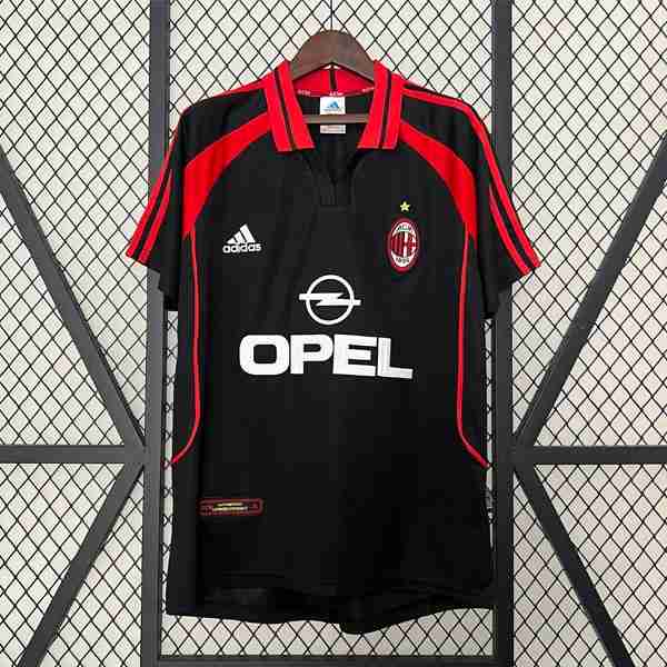 Tailandia Camiseta AC Milan 3ª Retro 2000 2001 Thailande Maillot 3rd AC Milan Retro 2000 2001