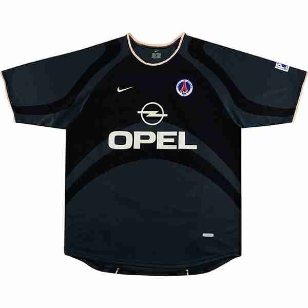 Tailandia Camiseta Paris Saint Germain 3ª Retro 2001 Negro Thailande Maillot 3rd Paris Saint Germain Retro 2001 Noir