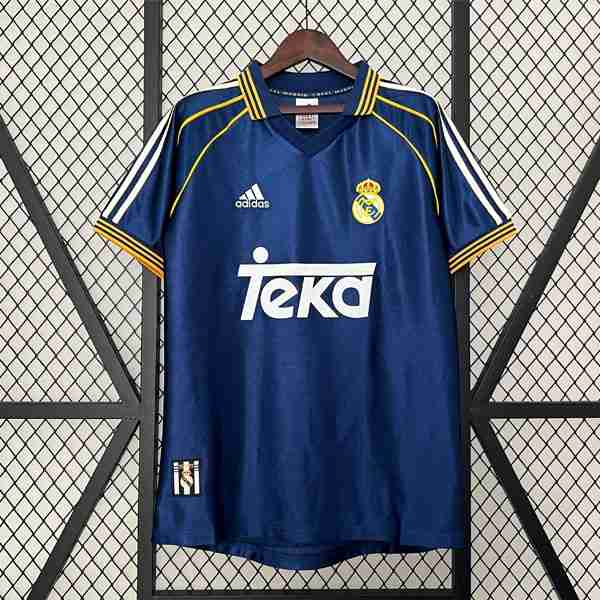 Tailandia Camiseta Real Madrid 3ª Retro 1998 2000 Thailande Maillot 3rd Real Madrid Retro 1998 2000