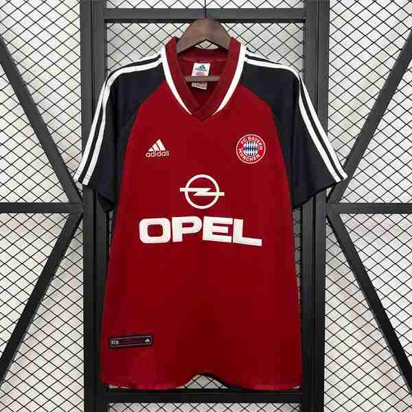 Tailandia Camiseta Bayern Munich 1ª Retro 2001-2002 Thailande Maillot Bayern Munich 1rd Retro 2001 2002