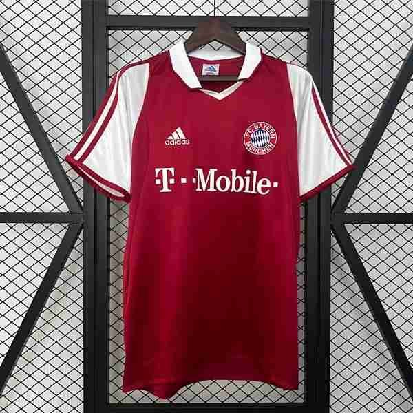 Tailandia Camiseta Bayern Munich 1ª Retro 2003-2004 Thailande Maillot Bayern Munich 1rd Retro 2003 2004