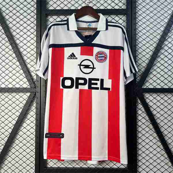 Camiseta Bayern Munich 2ª Retro 2000-2002 Thailande Maillot Bayern Munich 2rd Retro 2000 2002