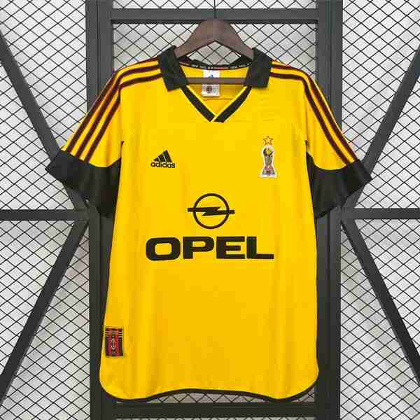 Tailandia Camiseta AC Milan 2ª Retro 1999-2000 Thailande Maillot 4rd AC Milan Retro 1999 2000